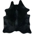 Peau de vache noire XXL
