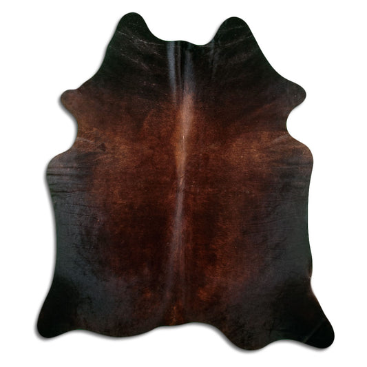Peau de vache marron L