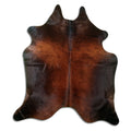 Peau de vache marron L