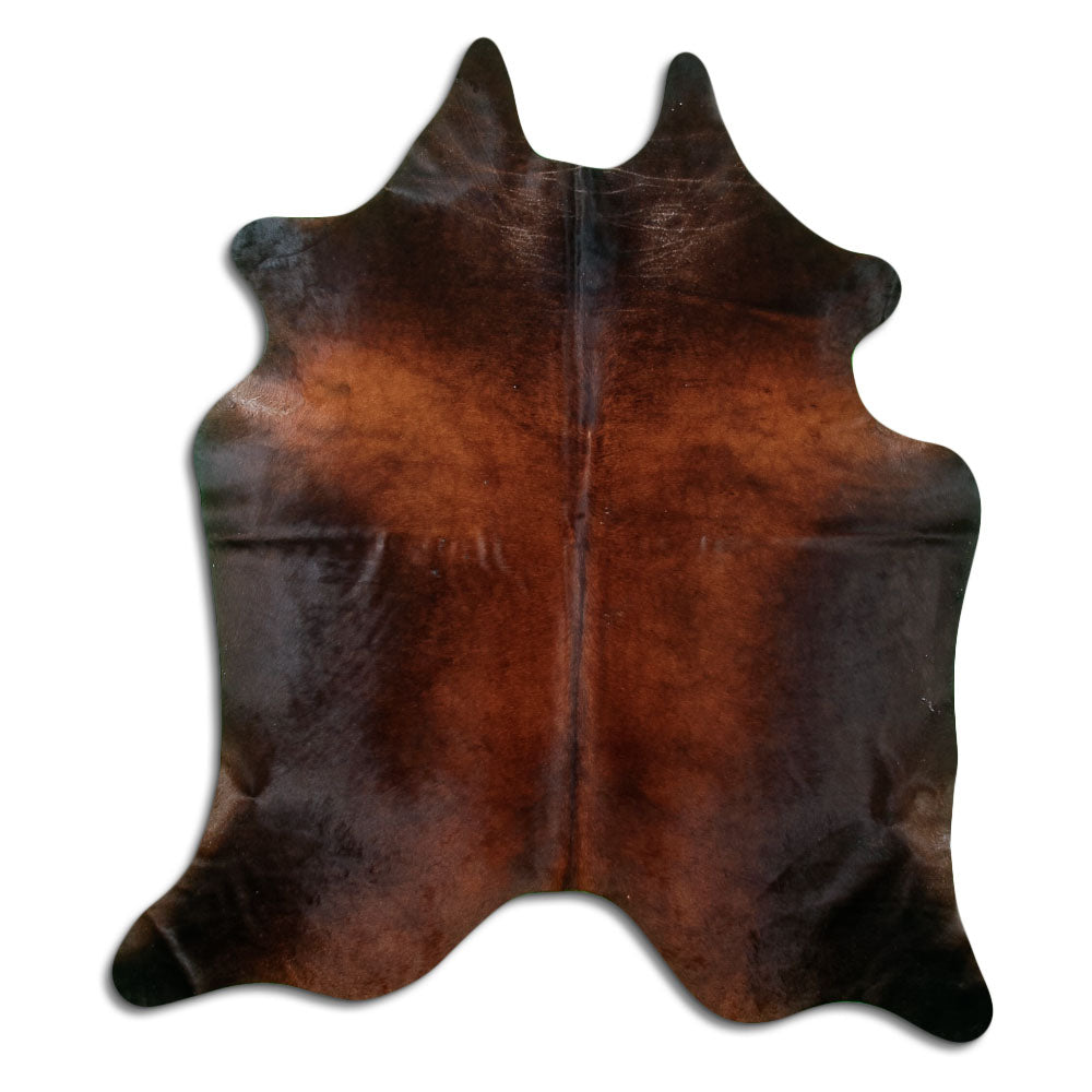 Peau de vache marron L