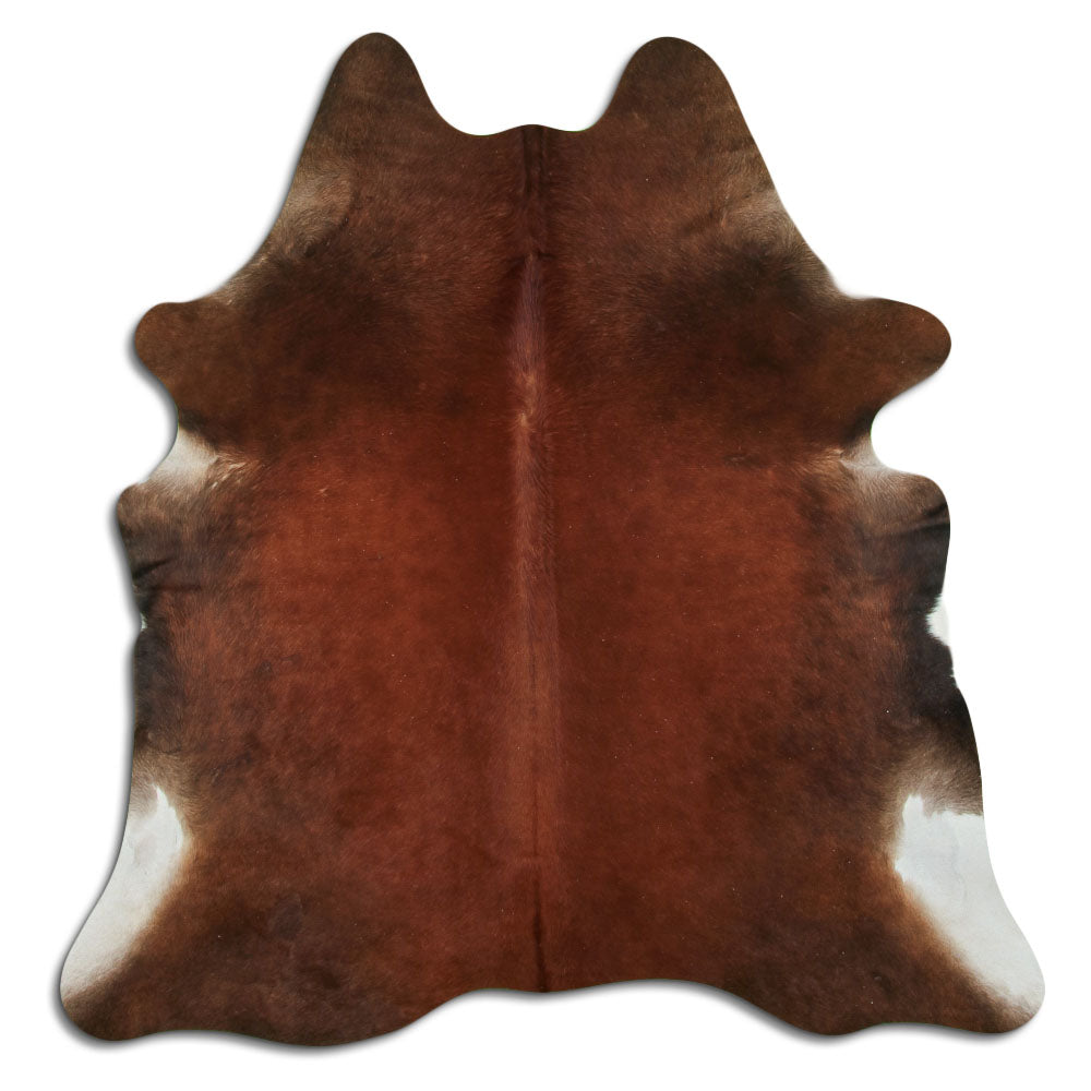 Peau de vache marron L