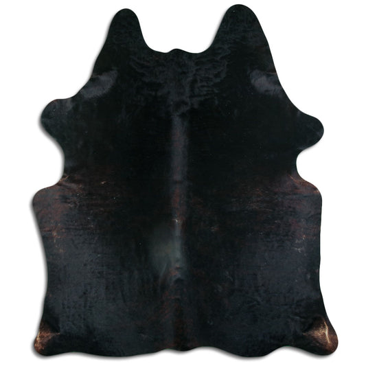 Peau de vache marron L
