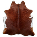 Peau de vache marron L