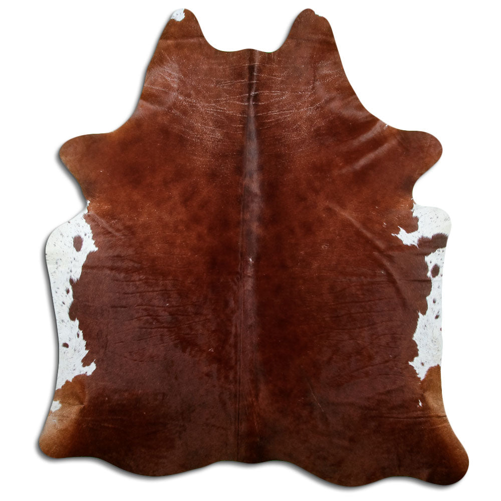 Peau de vache marron L