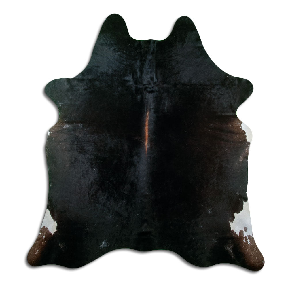 Peau de vache marron L