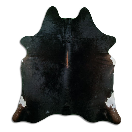 Peau de vache marron L