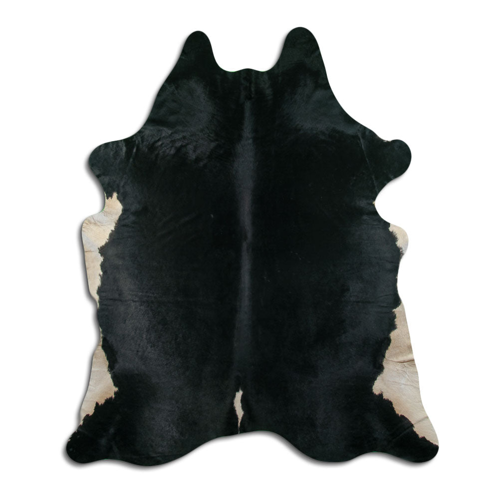 Peau de vache noire XXL