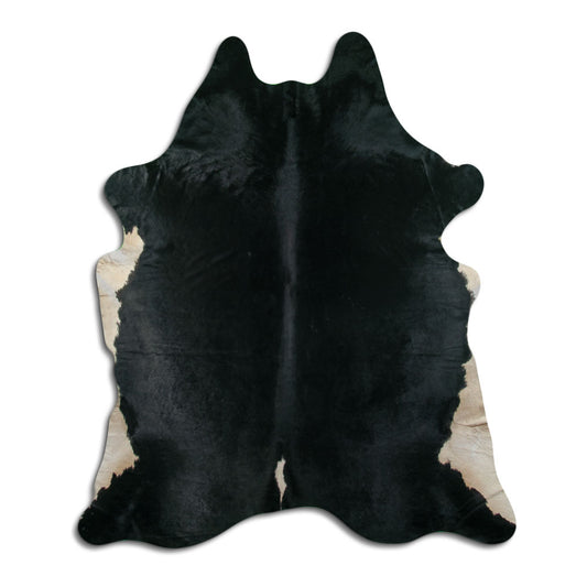 Peau de vache noire XXL