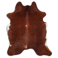 Peau de vache marron L