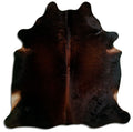 Peau de vache marron L
