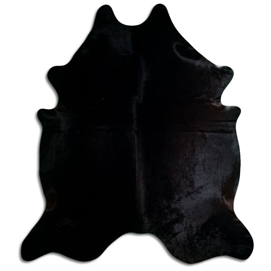 Peau de vache noire XXL