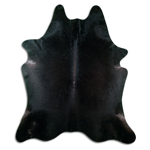 Peau de vache noire XXL