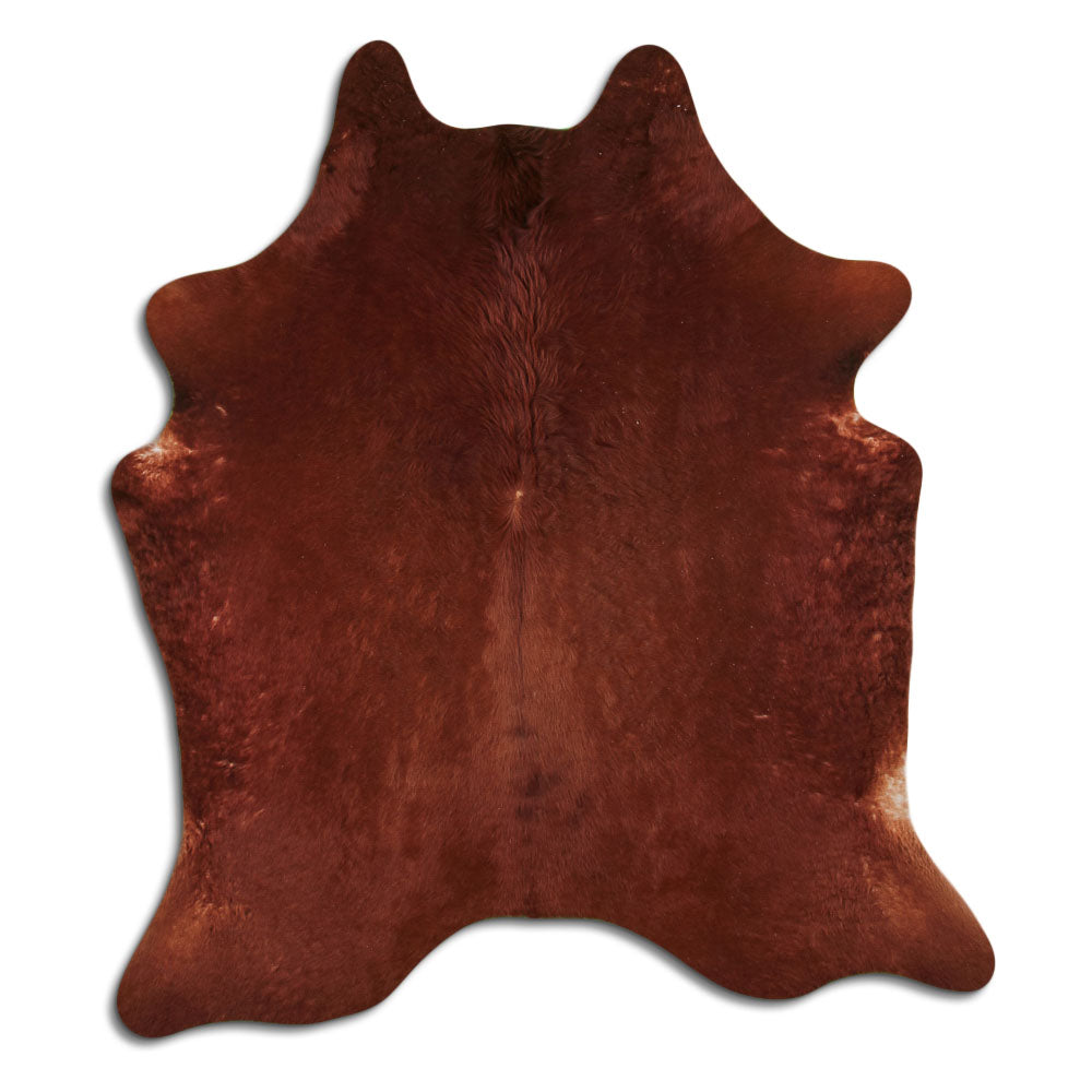Peau de vache marron XL