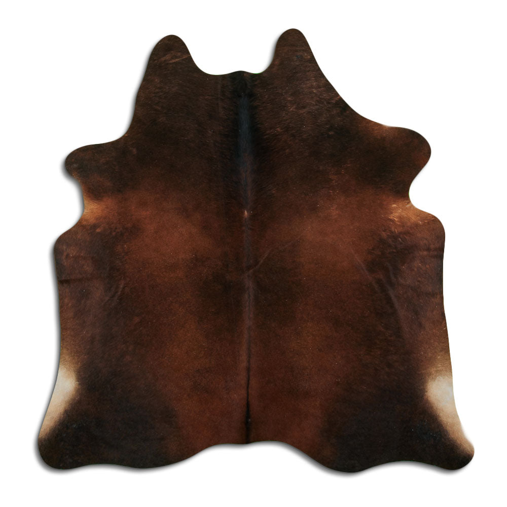 Peau de vache marron M