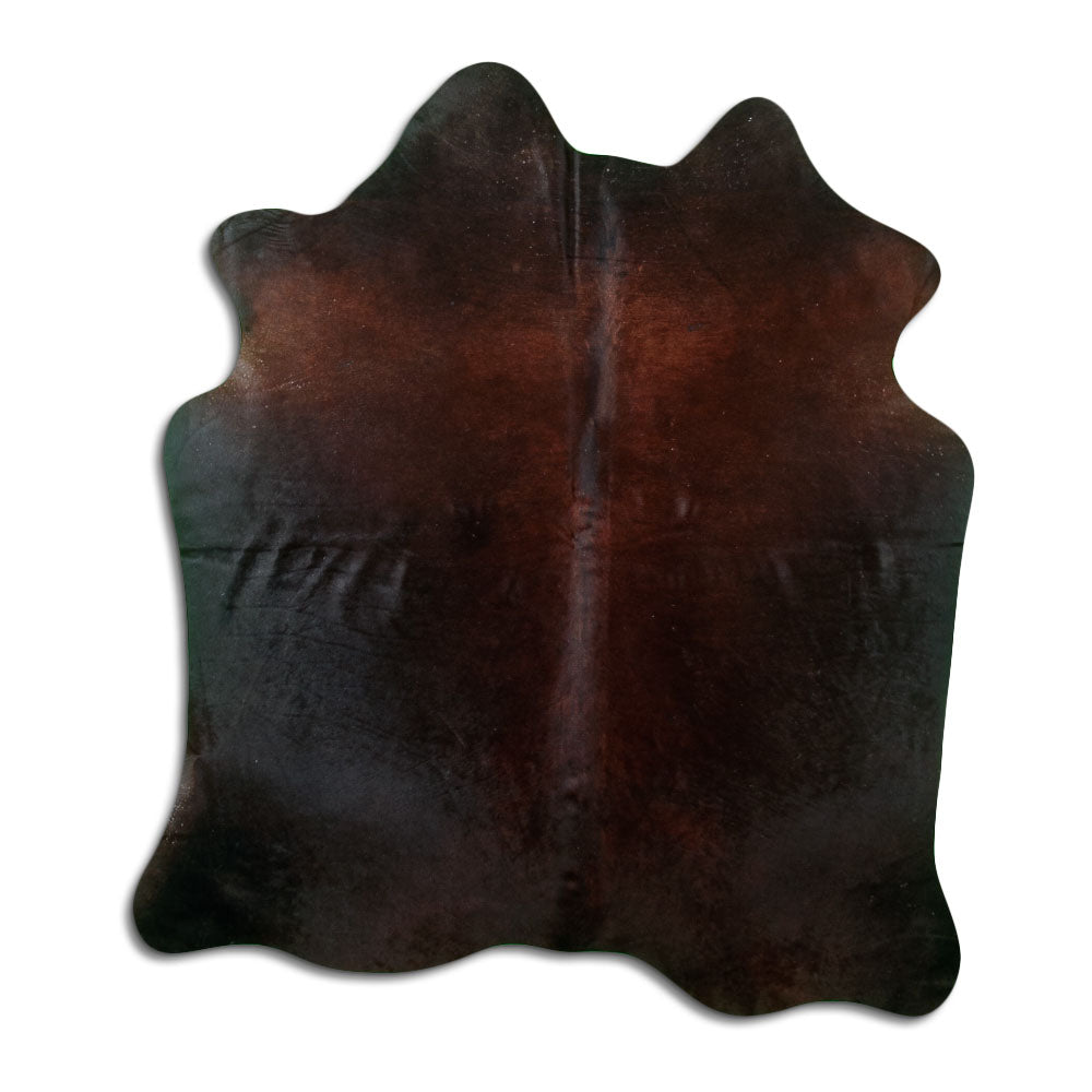Peau de vache marron M