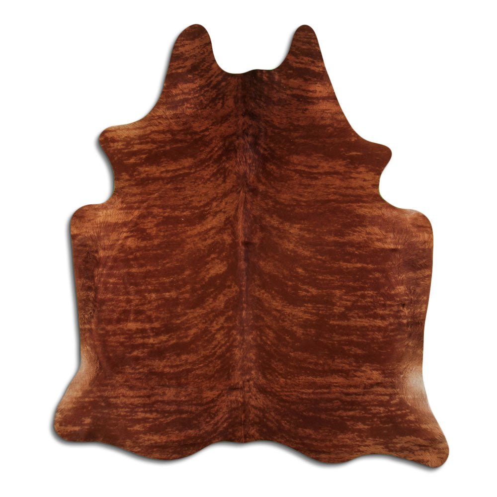 Peau de vache marron L