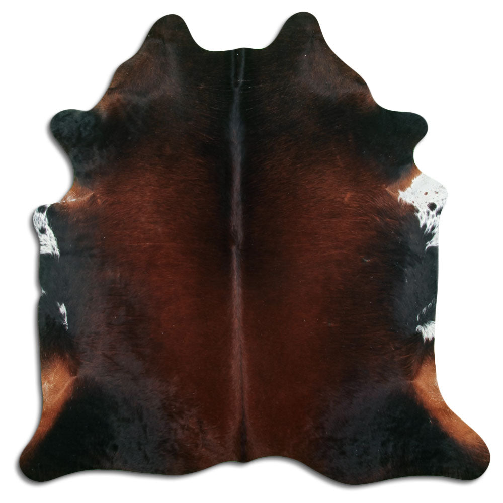 Peau de vache marron XL