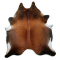 Peau de vache marron XL