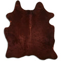 Peau de vache marron L