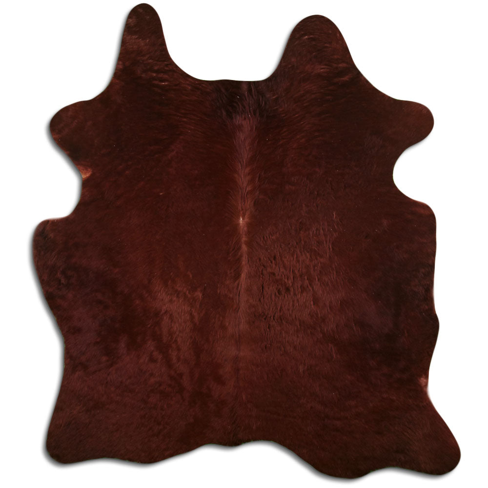 Peau de vache marron L