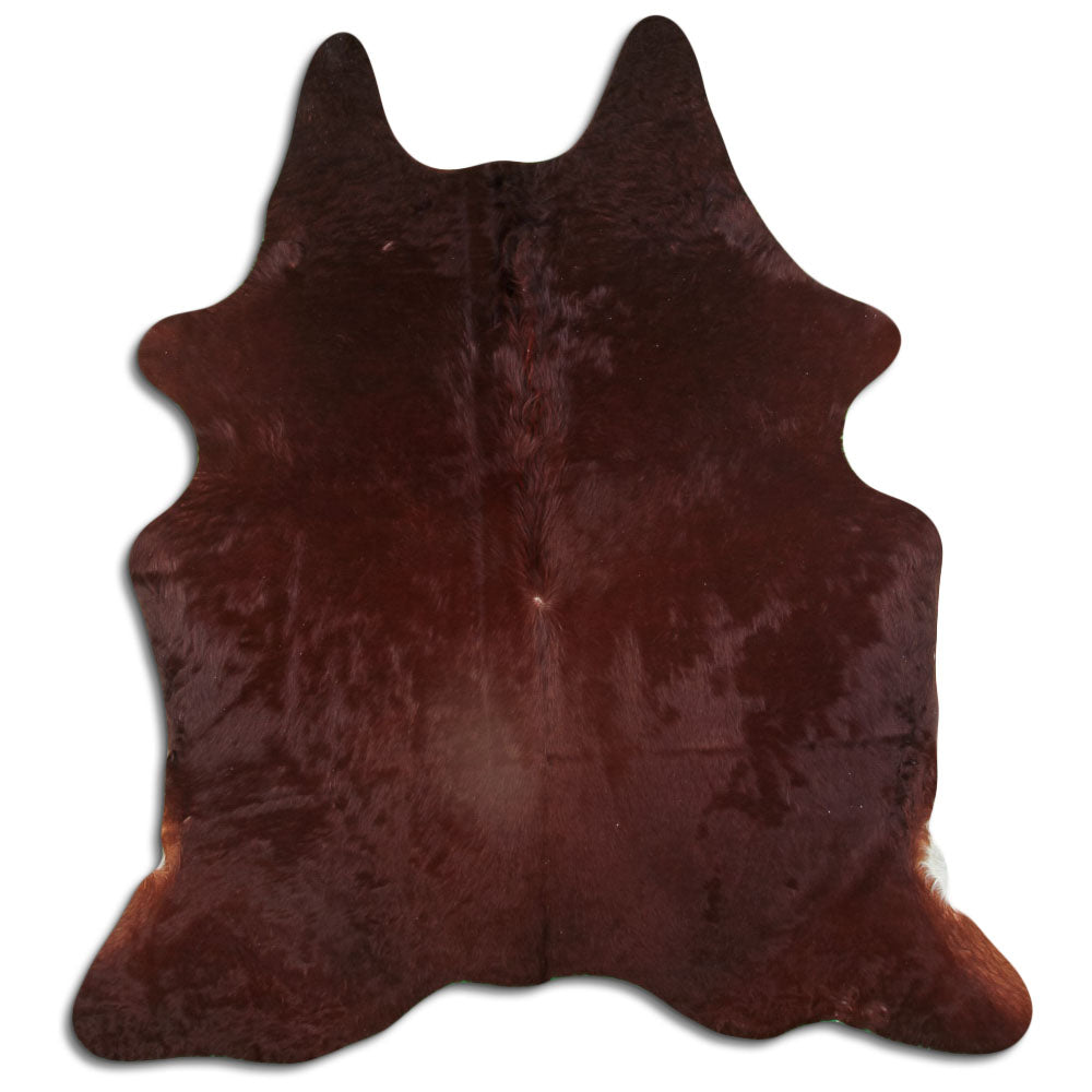 Peau de vache marron L