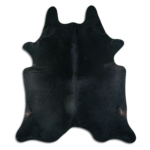 Peau de vache noire XXL