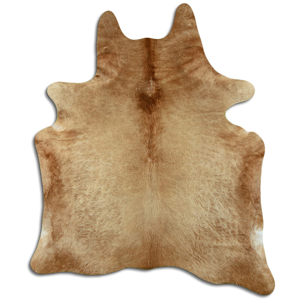 Peau de vache marron L