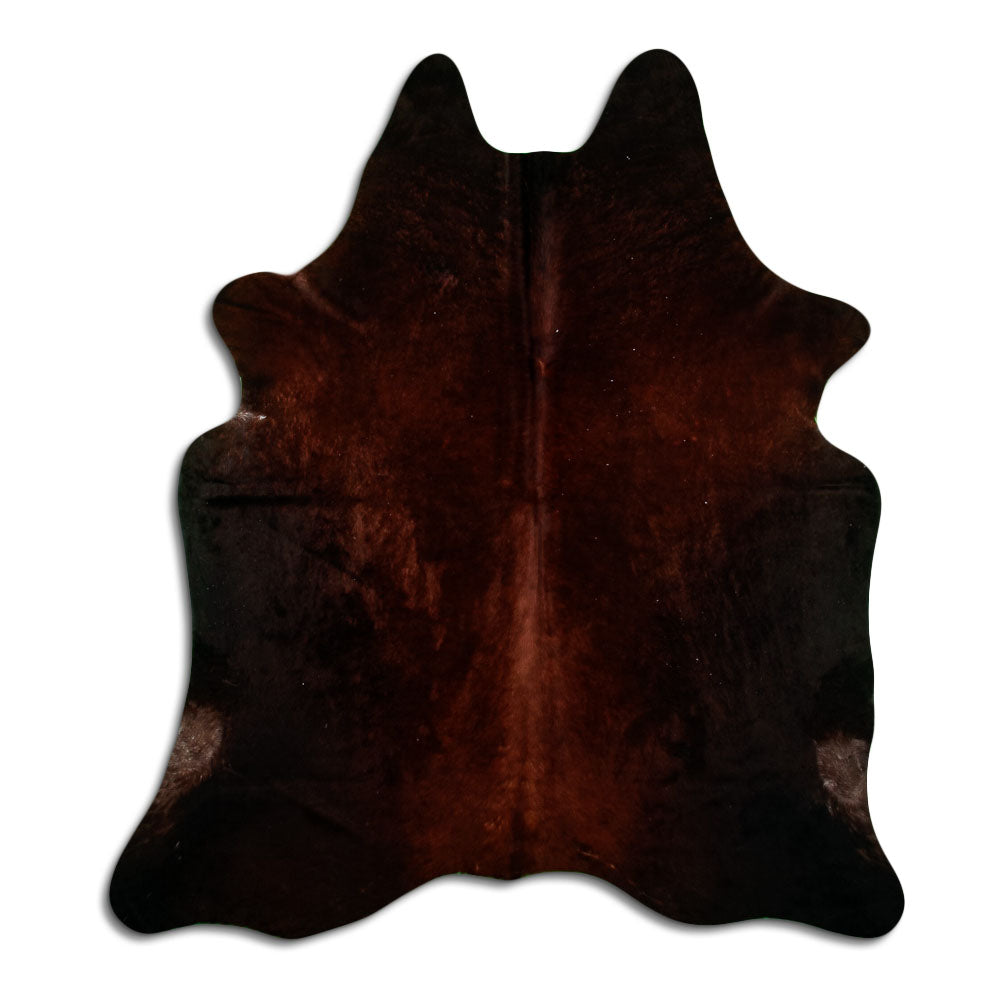 Peau de vache marron L