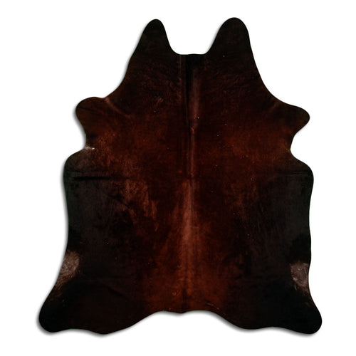 Peau de vache marron L