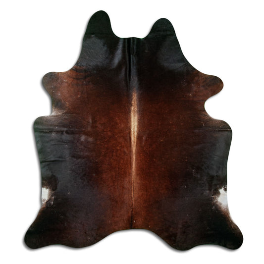 Peau de vache marron L