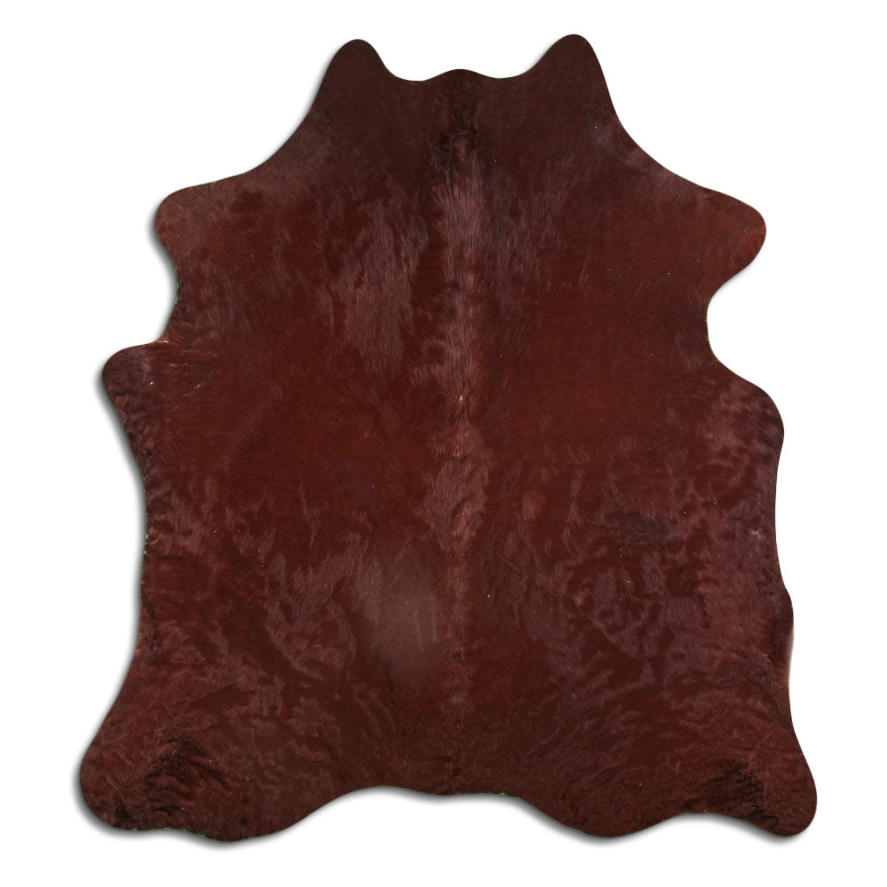 Peau de vache marron L