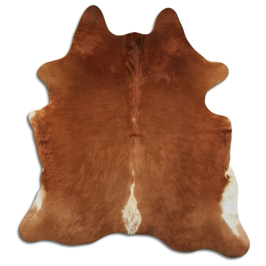 Peau de vache marron L