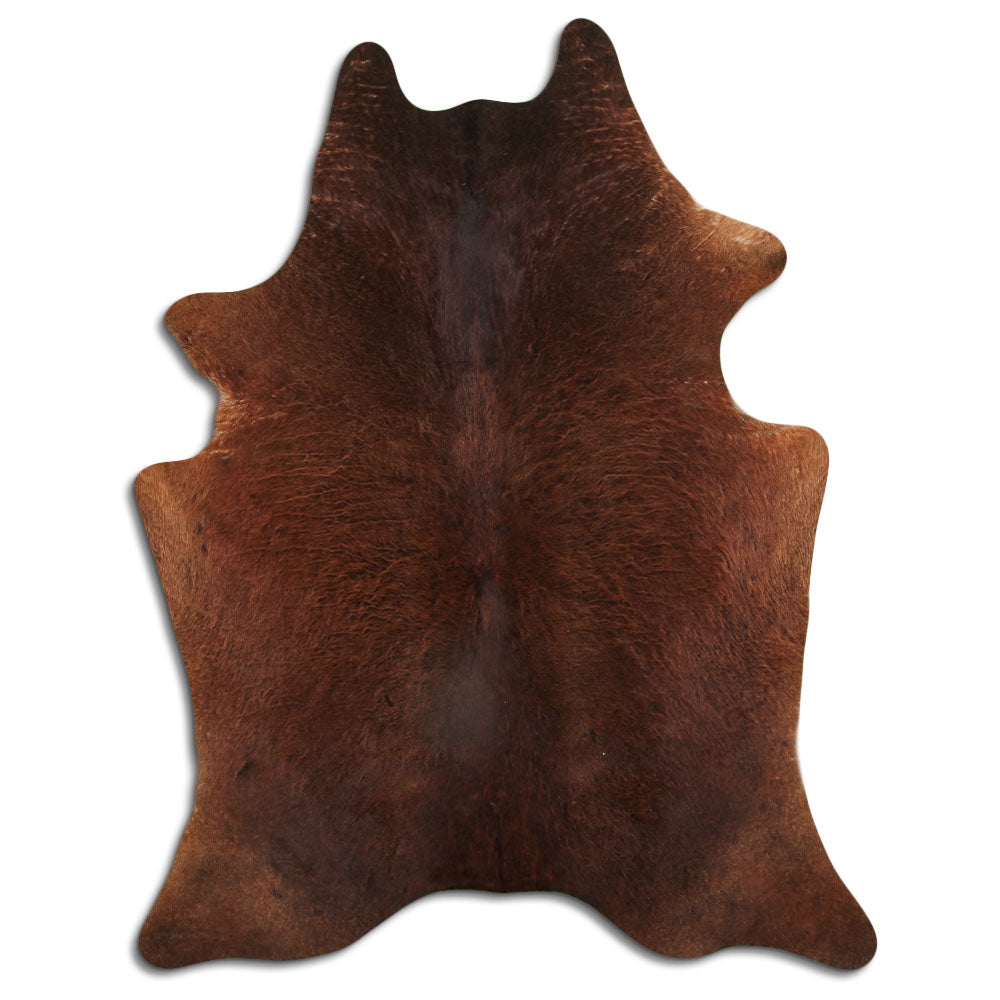 Peau de vache marron L