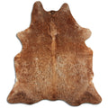 Peau de vache marron L