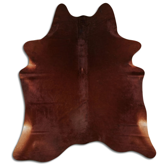 Peau de vache marron L