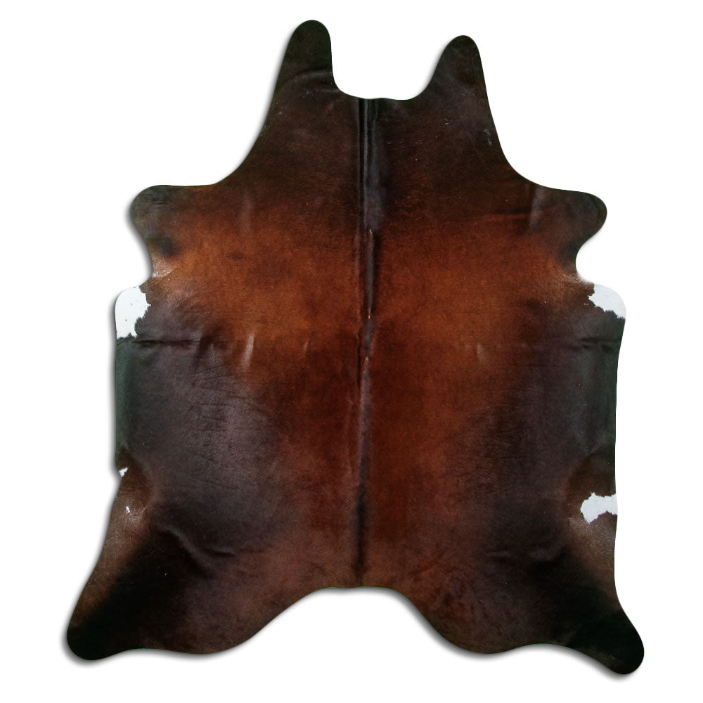 Peau de vache marron L