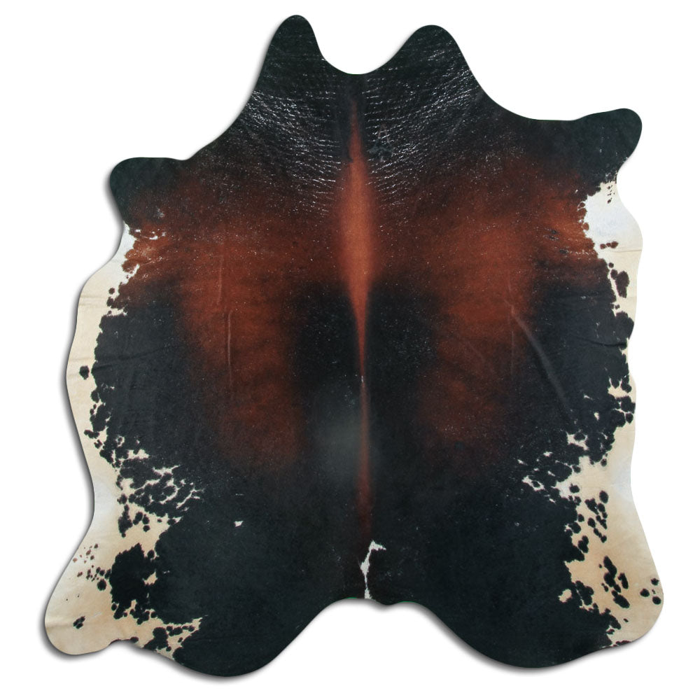 Peau de vache marron L