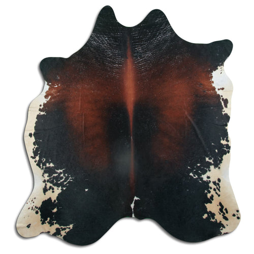Peau de vache marron L