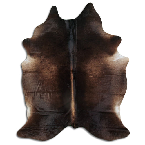Peau de vache marron XL