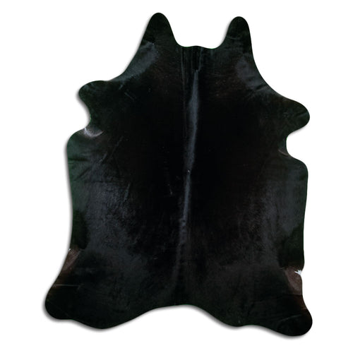 Peau de vache noire XXL