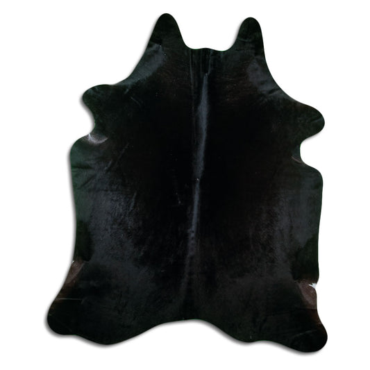 Peau de vache noire XXL