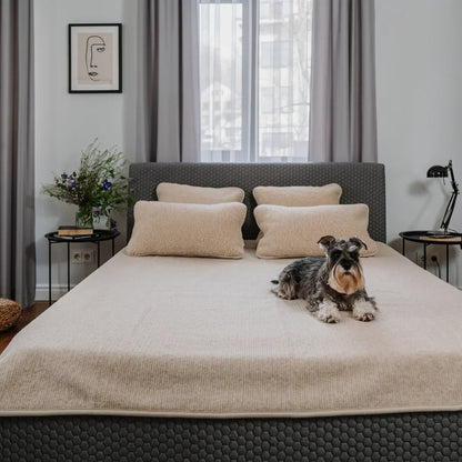 Surmatelas « Wave » en laine mérinos
