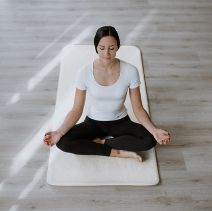 Tapis de yoga en mérinos « Tappeto »
