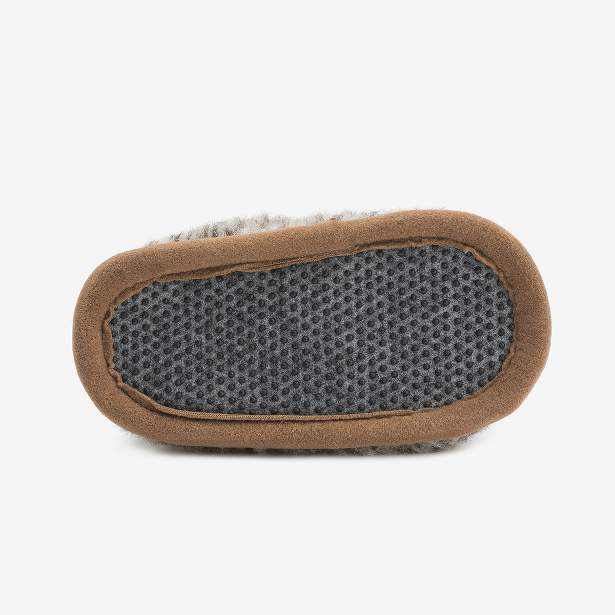Chaussons enfant en mérinos « Tigre »