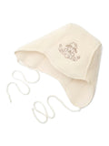 Bonnet bébé « Mouton » avec broderie; écru
