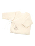 Gilet bébé « Mouton » avec broderie; écru