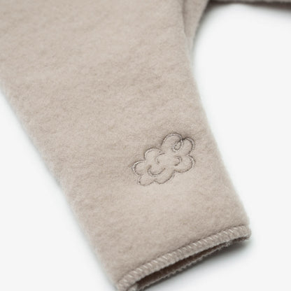 Pantalon bébé « Mouton » avec broderie; beige