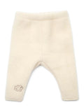 Pantalon bébé « Mouton » avec broderie; écru
