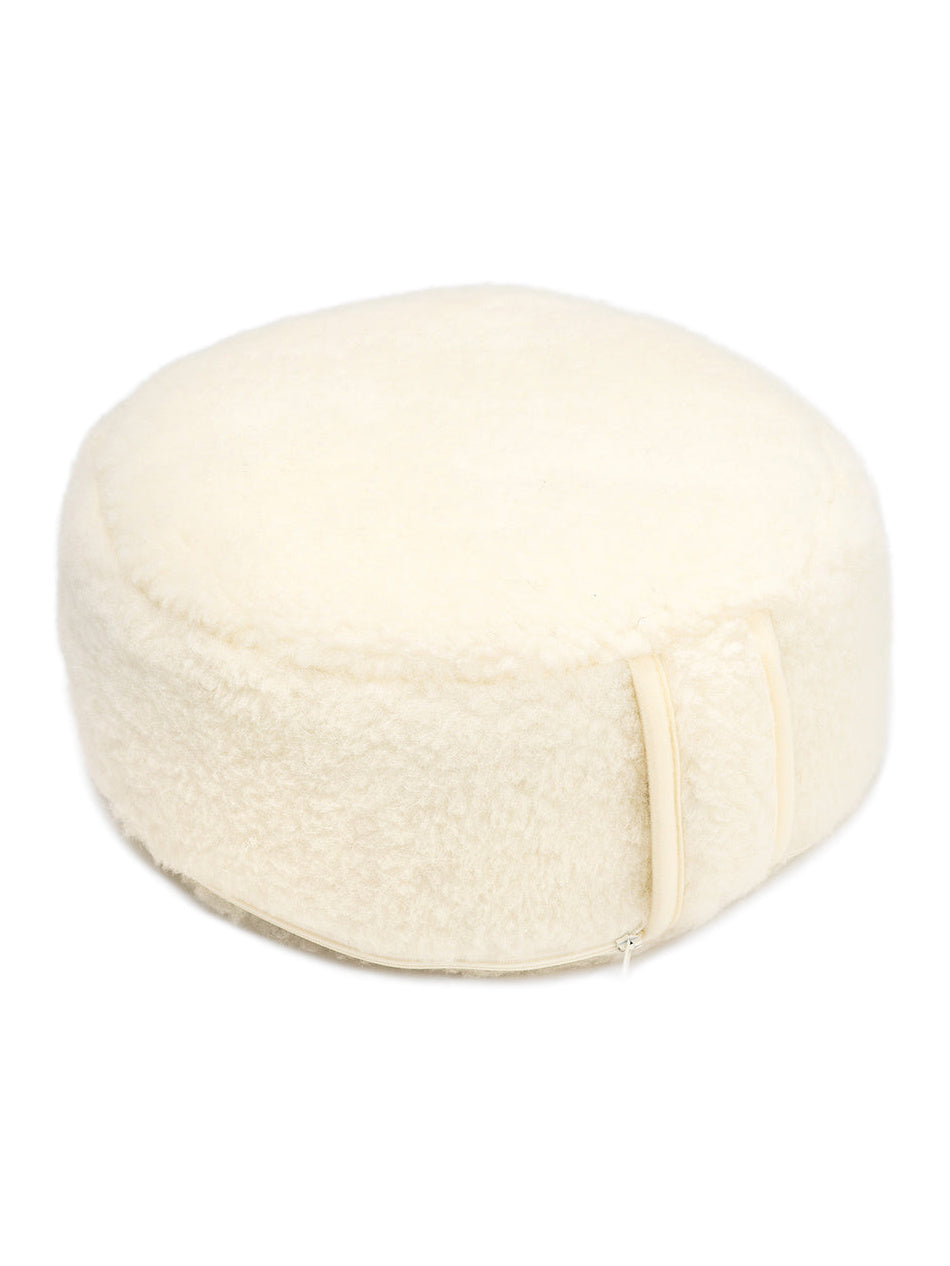 Coussin de méditation en mérinos