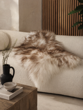Peau de mouton islandaise mouflon